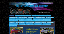 Desktop Screenshot of adidrivertrainingandeducation.com